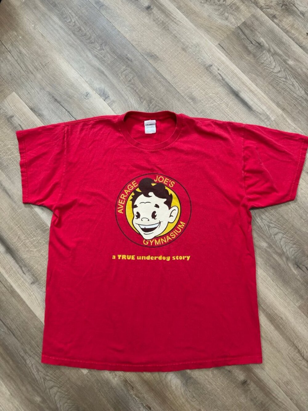 Vintage 2004 Dodgeball Movie Promo T-Shirt Mens XL Red